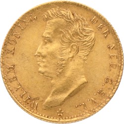 5 Gulden. Willem I. 1827 B. Zeer Fraai.