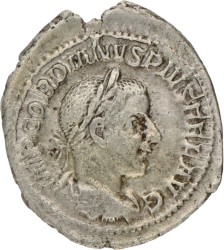 Roman Empire. Gordianus III. Denarius. N.D. (238 - 244 AD).