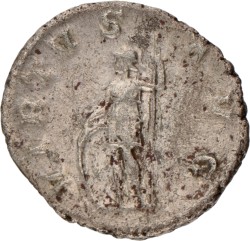 Roman Empire. Gordianus III. Denarius. N.D. (238 - 244 AD).