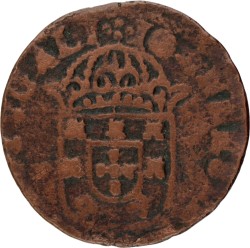 Portugal. Joao IV. 3 Reis. N.D. (1640 - 1656).