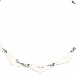 Zilveren Georg Jensen no.13315 Peak collier - 925/1000.