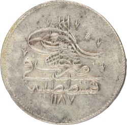 Ottoman Empire. Abdul Hamid I. Kurush. AH 1187 (1773 AD).