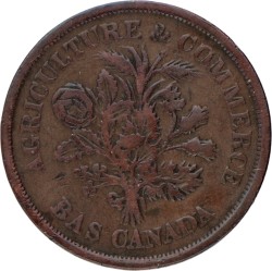 Canada (Lower). Montreal. Banque du Peuple. Sou. N.D. (1835 - 1837).