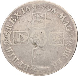 Great Britain. William III. Crown. 1696.