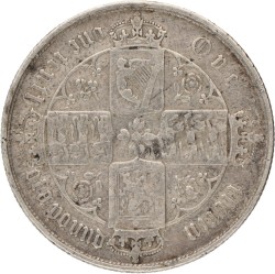 Great Britain. Victoria. Florin. MDCCCLIII (1853).