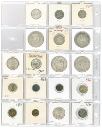 Austria. Austria-Hungary & Republic. Lot (38) silver and copper coins. 1899 - 1937.