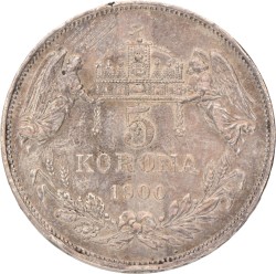 Austria. Austria-Hungary. Franz Joseph I. 5 Corona. 1900.