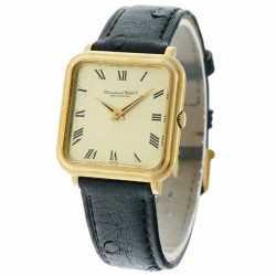 No Reserve - IWC Vintage Square 2575 (18K.) - Herenhorloge - ca. 1970.