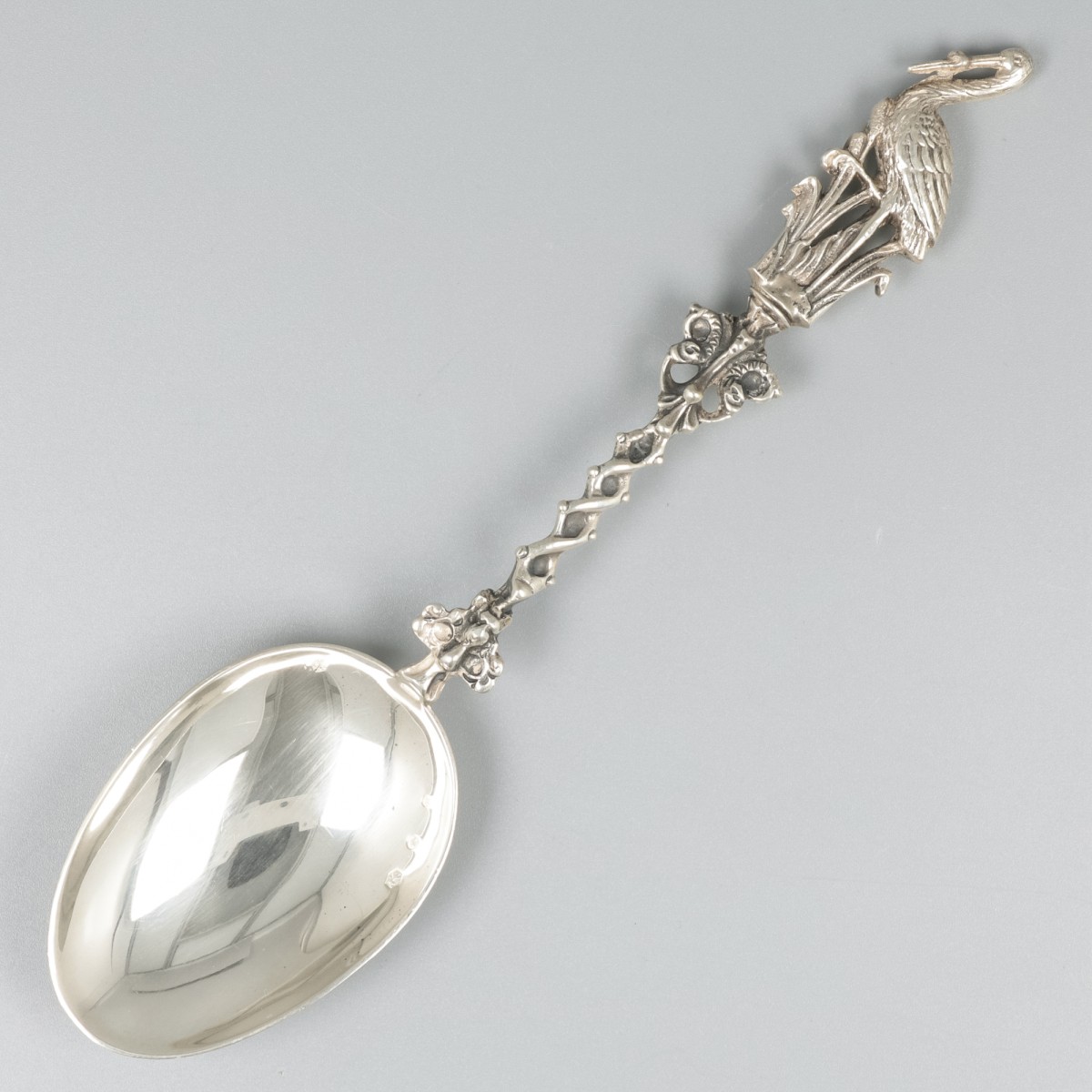 Gelegenheidslepel zilver.