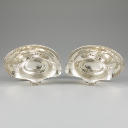 2-delige set sausboten, Louis Coignet, Parijs ca. 1889-93, zilver.