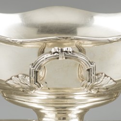 2-delige set sausboten, Louis Coignet, Parijs ca. 1889-93, zilver.