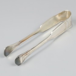 Christofle 3-delig lot, model Chinon, verzilverd.