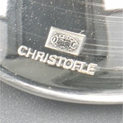 Christofle 12-delige set dinerlepels, model Chinon, verzilverd.