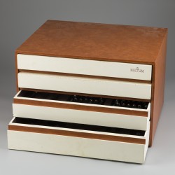 Bestekcassette (192-delig), Hollands puntfilet, zilver.