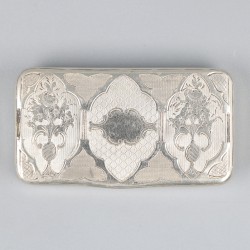 Snuifdoos zilver.