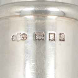 Sigarenkoker zilver.