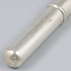 Sigarenkoker zilver.
