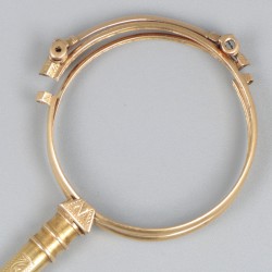 Lorgnette goud.