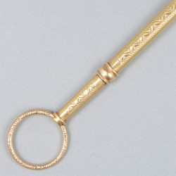 Lorgnette goud.