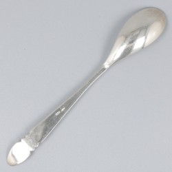 12-delige set theelepels zilver.