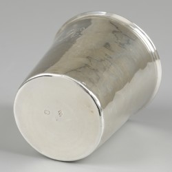 Drinkbeker, Theodor Tonnelier, Parijs ca. 1825, zilver.
