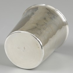 Drinkbeker, Theodor Tonnelier, Parijs ca. 1825, zilver.