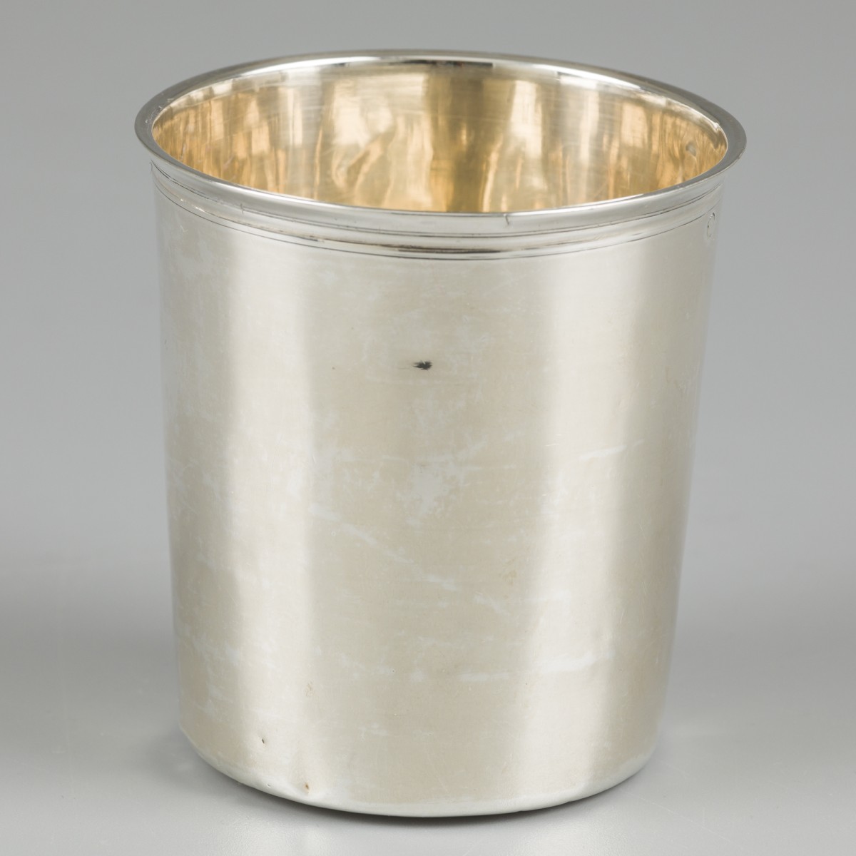 Drinkbeker, Theodor Tonnelier, Parijs ca. 1825, zilver.
