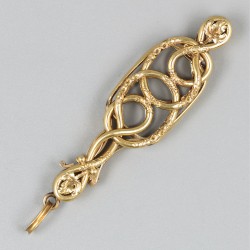 Lorgnette, Parijs ca. 1860-70, goud.