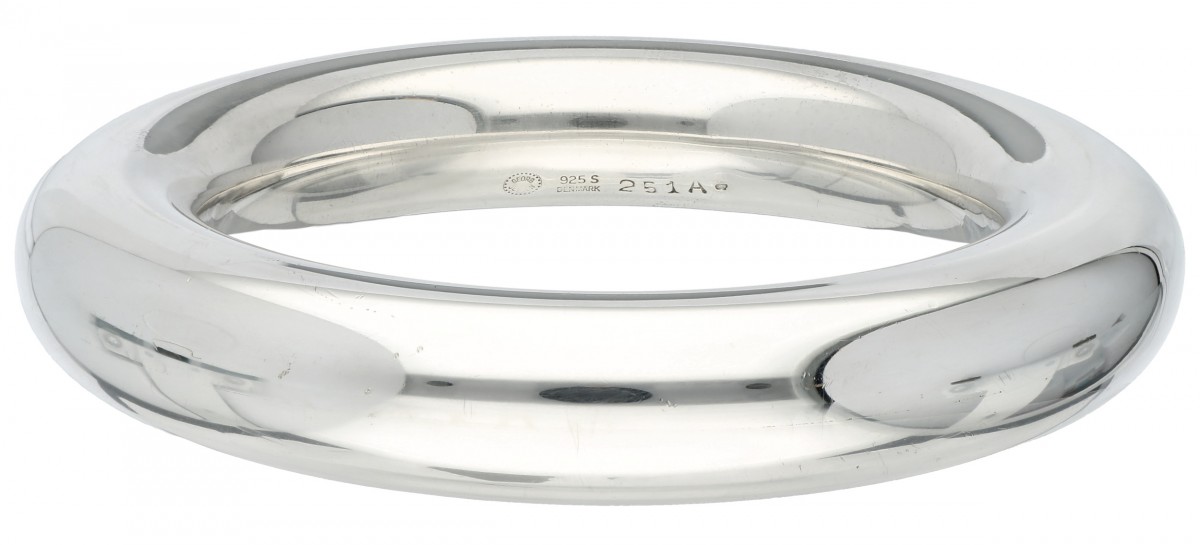 Zilveren Georg Jensen no.251A bangle armband - 925/1000.