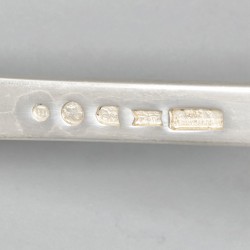 Soeplepel Hollands rondfilet, zilver.