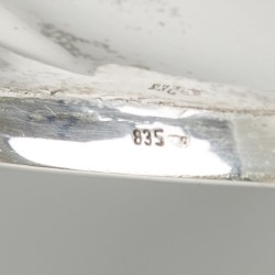 Koektrommel zilver.