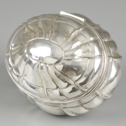 Koektrommel zilver.