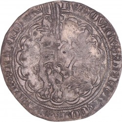 Dubbele Groot of Botdrager Lodewijk van Male, Vlaanderen Z.j. (1365 - 1384). Zeer fraai +.