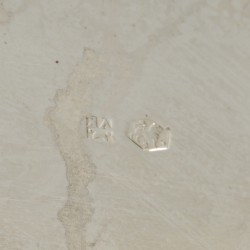 Pennendoosje zilver.