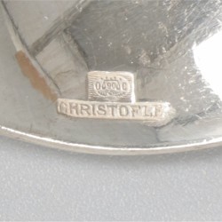 Christofle 18-delige set dinerbestek, model Boreal, verzilverd.