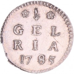 Pijl of Bezemstuiver Gelderland 1785. FDC -.