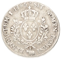 France. Louis XV. Écu. 1765 cow.