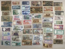 Lot 54 banknotes. - Fine – Extremely fine.