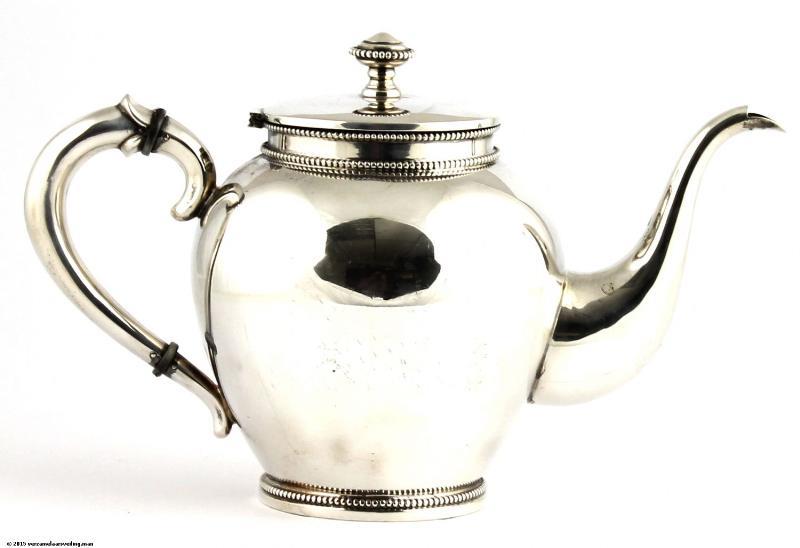 Zilveren Theepot