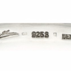 Zilveren Hans Hansen bangle armband - 925/1000.