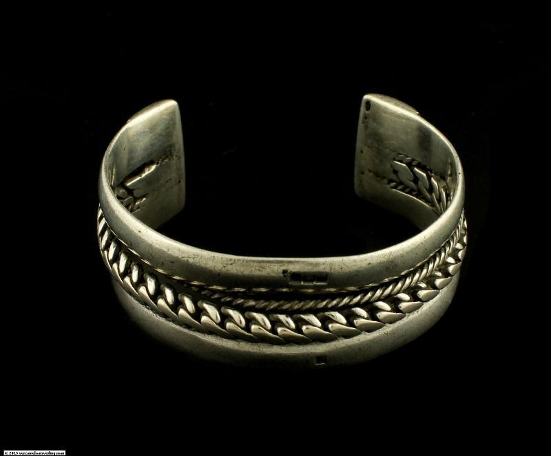 Zilveren Bewerkte Armband