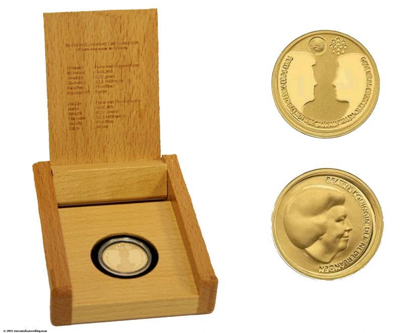 10 euro 2002 'Huwelijksmunt'. Prooflike.