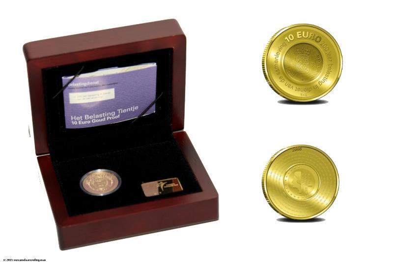 10 euro 2006 'Belastingdienst'. Proof.