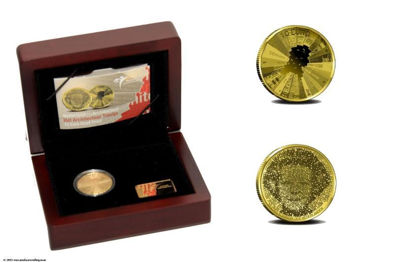 10 euro 2008 'Architectuur'. Proof.
