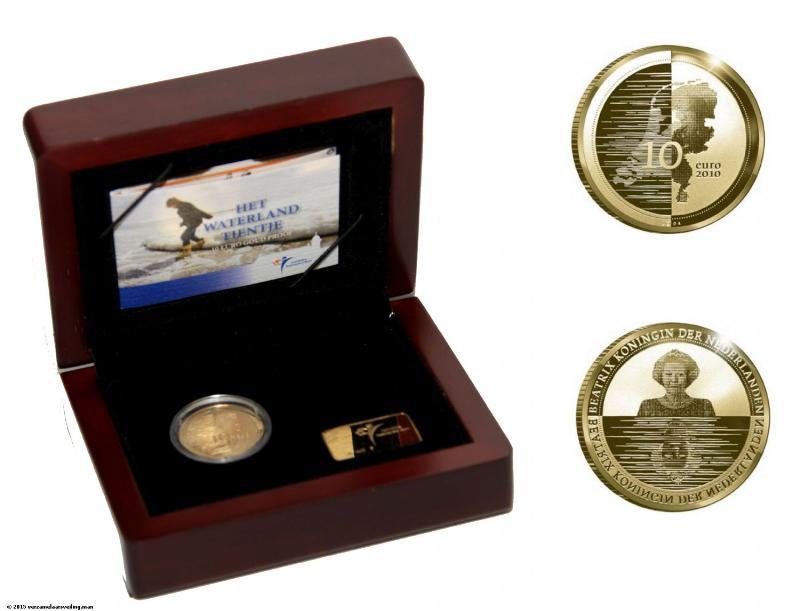 10 euro 2010 'Waterland'. Proof.