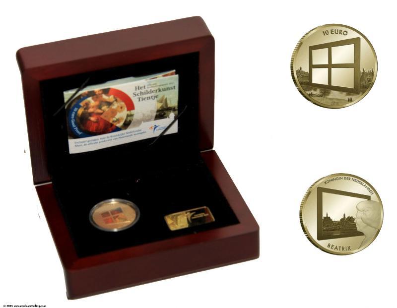 10 euro 2011 'Schilderkunst'. Proof.