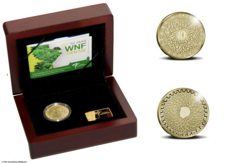 10 euro 2011 'WNF'. Proof.