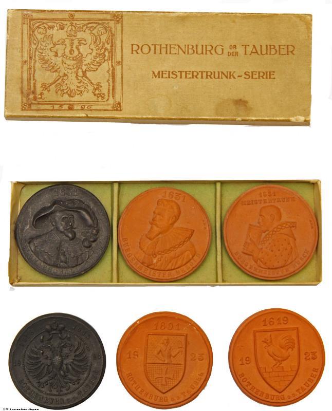 1923. Rothenburg ob der Tauber.