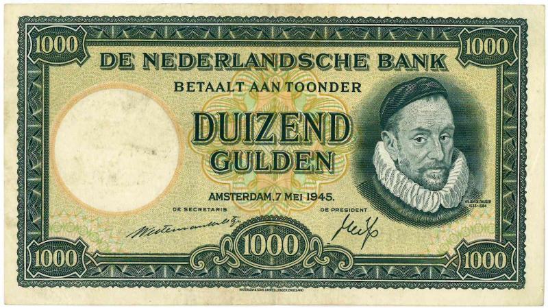 Noodgeld 1ste W.O. 1 gulden. Enschede - UNC.