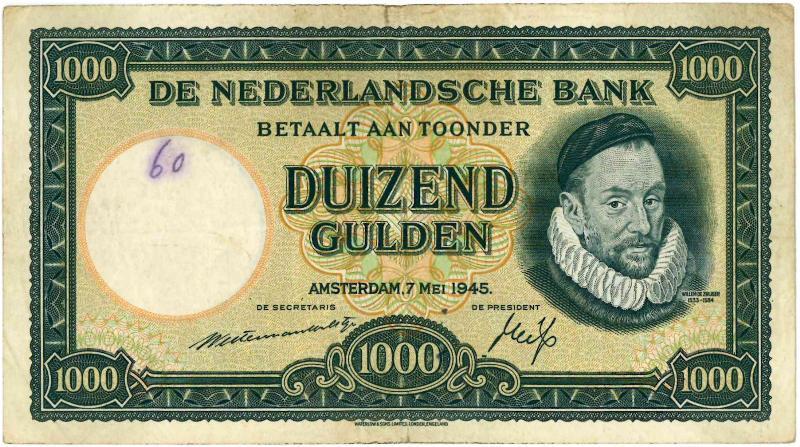 Noodgeld 1ste W.O. 1 gulden. Horst - UNC.